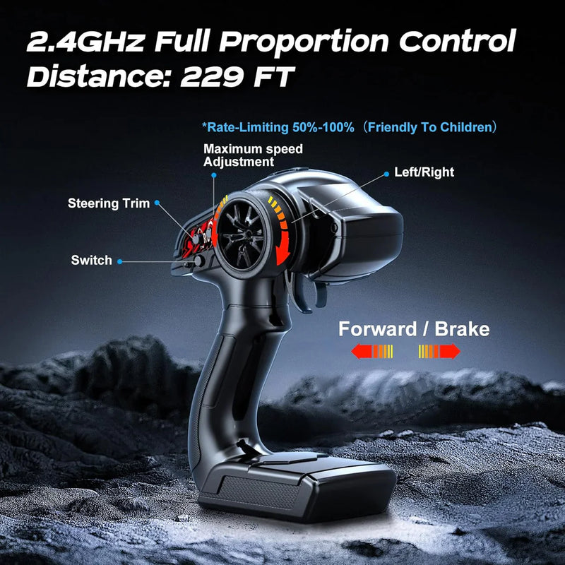 4x4 Off-Road RC Truck – Powerful All-Terrain Monster Vehicle 🚙
