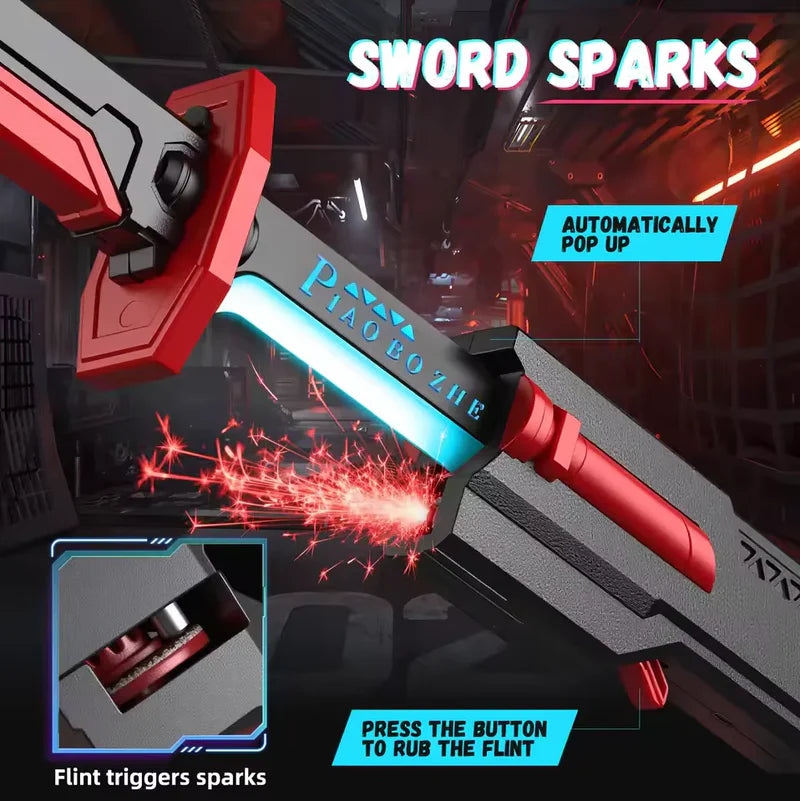 Hero Sword™ LED Smoke & Spark Toy Sword