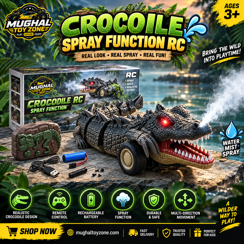 CROCODILE SPRAY FUNCTION RC 🐊💦